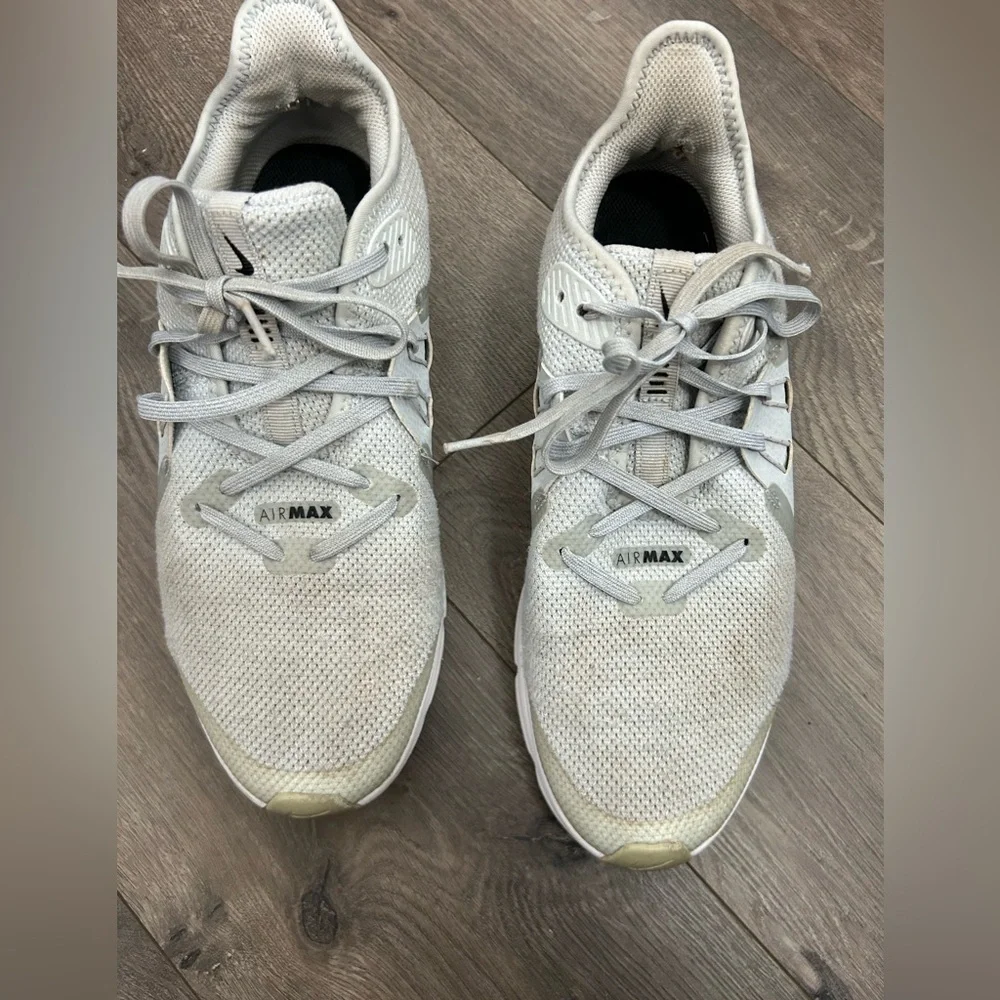 Kids Nike Air Max Gray Sneakers (7Y) - Picture 2 of 5